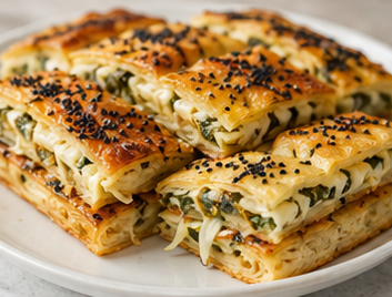 Lorlu Naneli Börek