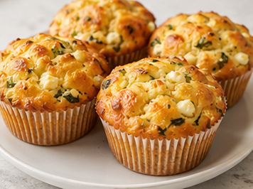 Peynirli Muffin