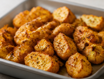 Fırında Parmesanlı Bebek Patates