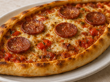 Sucuklu Pide