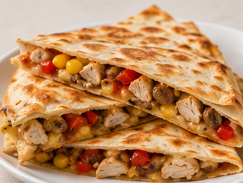 Tavuklu Quesadilla