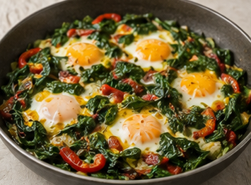 Yumurtalı Ispanak