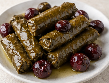 Zeytinyağlı Vişneli Yaprak Sarma