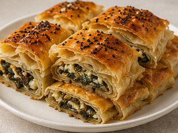 Ispanaklı Peynirli Börek