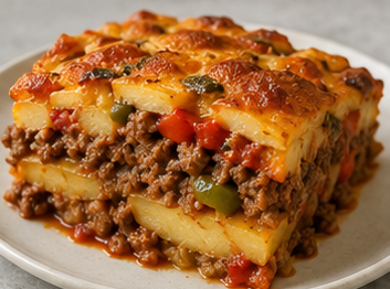 Kıymalı Patates Oturtma