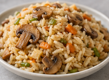 Mantarlı Bulgur Pilavı