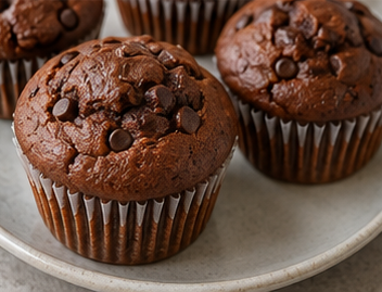 Muzlu Kakaolu Muffin
