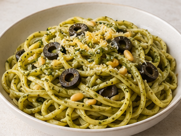 Pesto Soslu Makarna