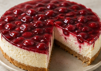 Vişneli Cheesecake