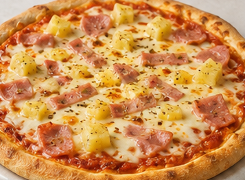 Ananaslı Jambonlu Pizza
