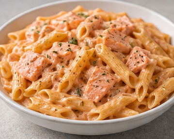 Füme Somonlu Penne