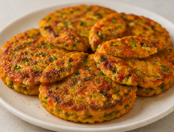 Yulaflı Sebzeli Pancake