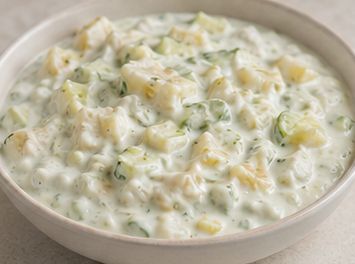 Salatalıklı Patatesli Meze
