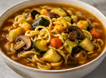 Sebzeli Noodle