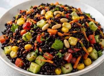 Siyah Pirinç Salatası