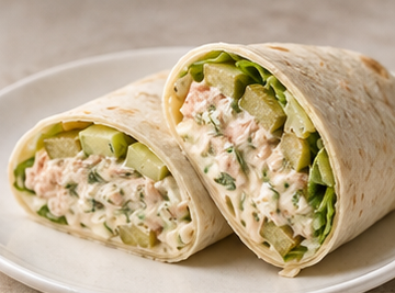 Ton Balıklı Wrap