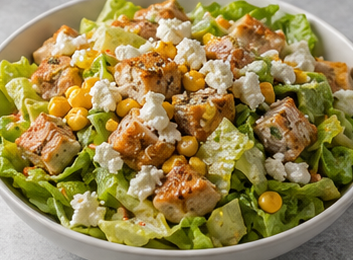 Nuggetlı Mısırlı Salata