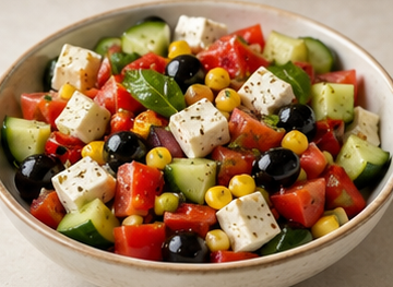 İtalyan Soslu Akdeniz Salata