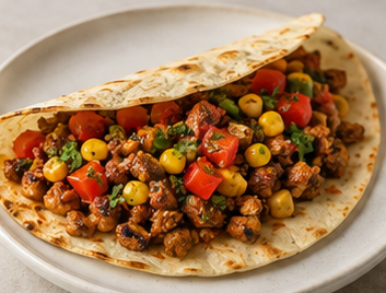 Meksika Salsalı Kokoreç Taco