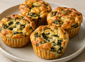 Muffin Kalıbında Pazılı Börek