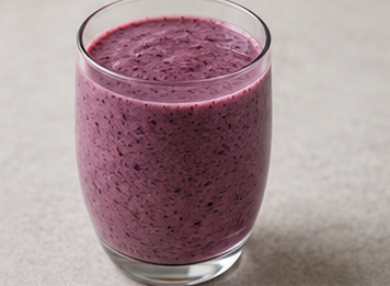Yeşil Çaylı, Böğürtlenli Smoothie
