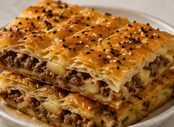 Kıymalı Patatesli Börek
