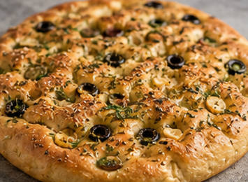 Tam Buğday Unlu Focaccia