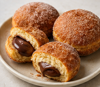 Çikolatalı Krapfen