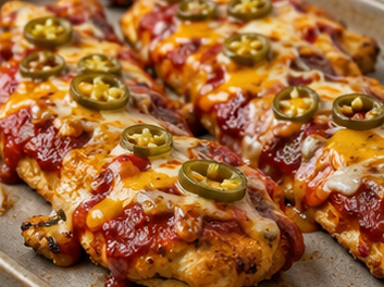 Barbekü Soslu Acılı Tavuk