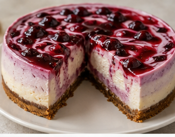 Orman Meyveli Cheesecake