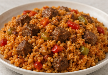 Etli Bulgur Pilavı