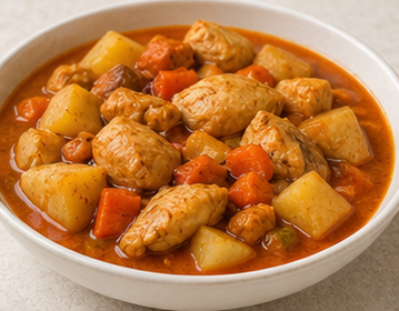 Tavuklu Patates Yemeği