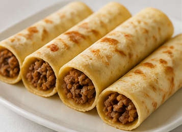 Glutensiz Kıymalı Krep