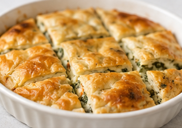 Sütle Pişen Börek