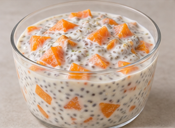 Kayısılı Yoğurtlu Chia Puding