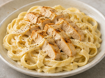 Tavuklu Fettuccine Alfredo