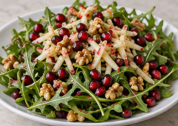 Elmalı Narlı Roka Salatası