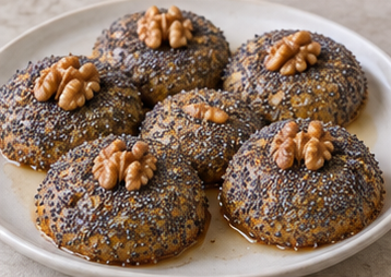 Portakallı Haşhaşlı Şerbetli Tatlı