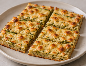 Badem Unlu Kabak Tabanlı Pizza