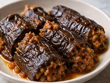 Kuru Patlıcan Dolması