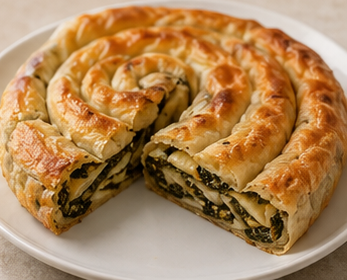 El Açması Ispanaklı Börek
