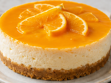 Portakallı Cheesecake