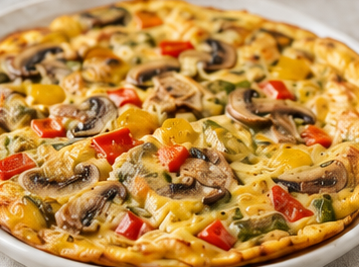 Sebzeli Omlet