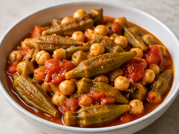 Zeytinyağlı Bamya