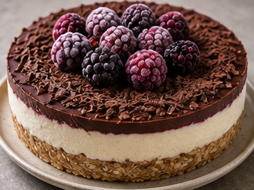 Pişmeyen Hindistan Cevizli Cheesecake