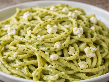 Avokado Soslu Makarna