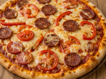 Bol Malzemeli Pizza