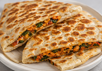Hazır Yufkadan Gözleme