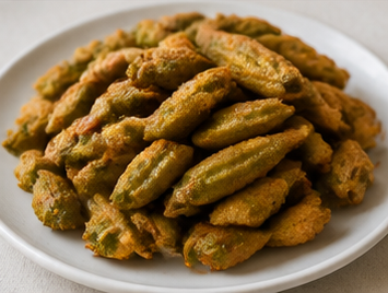 Bamya Kızartması