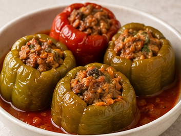 Kıymalı Biber Dolması